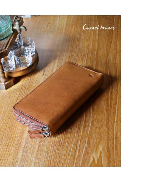 [mieno]牛革レザーオーガナイザーお財布 