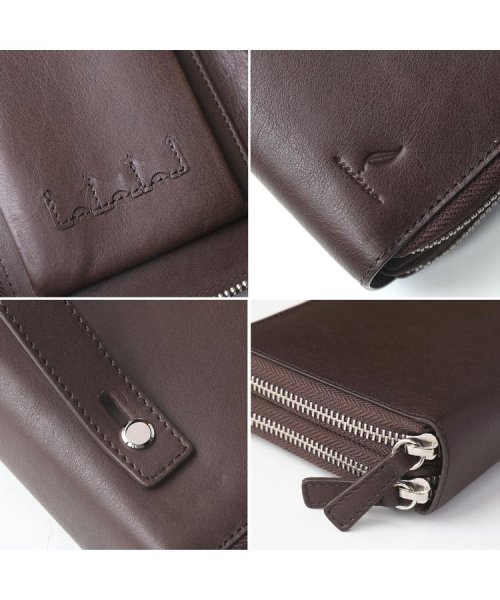 [mieno]牛革レザーオーガナイザーお財布 