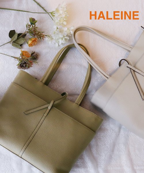 HALEINE(アレンヌ)/[HALEINE]牛革レザートートバッグ/img12