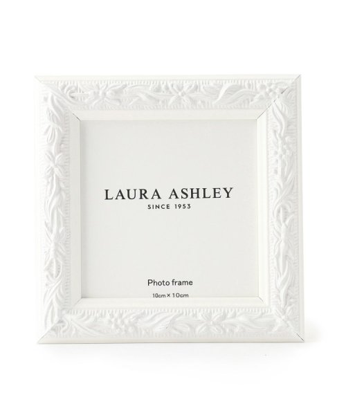  LAURA ASHLEY(ローラアシュレイ)/フォトフレーム 4×4 ホワイト/img01