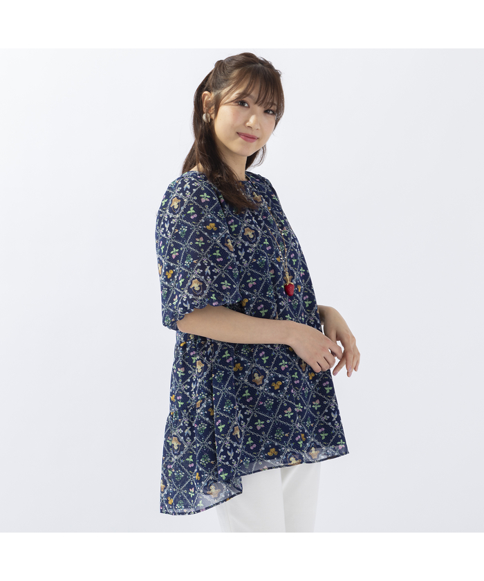 セール】22fabric / バック切替ブラウス(505240187) | ローズティアラ
