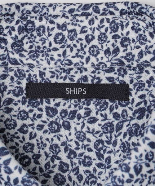 SHIPS MEN(シップス　メン)/SHIPS: 小花柄 セミワイドカラー ポロシャツ/img28