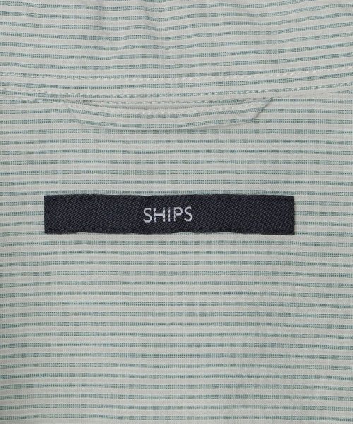 SHIPS MEN(シップス　メン)/SHIPS: ボイル セミワイドカラー ストライプ ショートスリーブ シャツ/img33