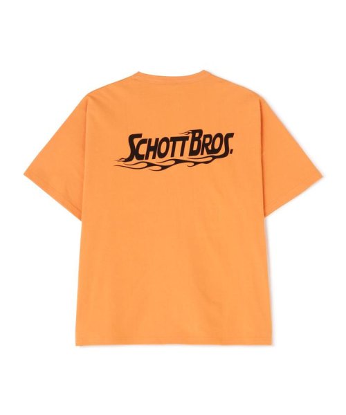 Schott(ショット)/SS T－SHIRT 'FIRE SCRIPT'/'ファイア スクリプト' Tシャツ/img21