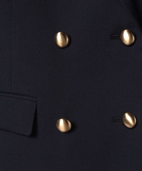 リオペルダブル6ボタンジャケット ネイビー B75 W59 H80　着用サイズ：02 J1935946790(14876円)