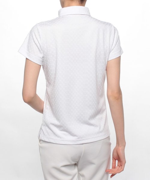 Munsingwear(マンシングウェア)/吸汗速乾N凹凸ジャカードロゴモチーフテーラーカラーシャツ(吸汗速乾/UV CUT(UPF30))【アウトレット】/img18