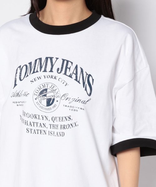 TOMMY JEANS(トミージーンズ)/オーバーサイズロゴリンガーTシャツワンピース/img06