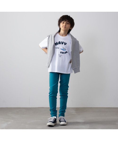 MAC HOUSE(kid's)(マックハウス（キッズ）)/NAVY ネイビー プリントTシャツ N23－3－22042/img07