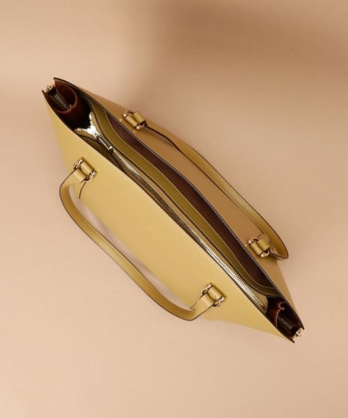 [オンライン&一部店舗限定] バイカラースプリットレザートートバッグ オンライン&一部店舗限定