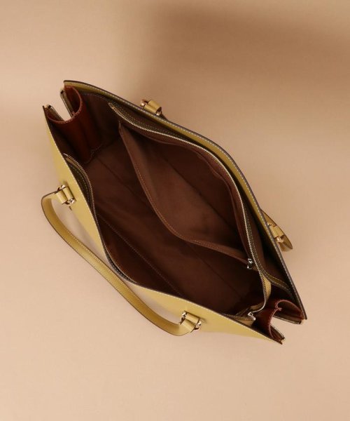 [オンライン&一部店舗限定] バイカラースプリットレザートートバッグ オンライン&一部店舗限定