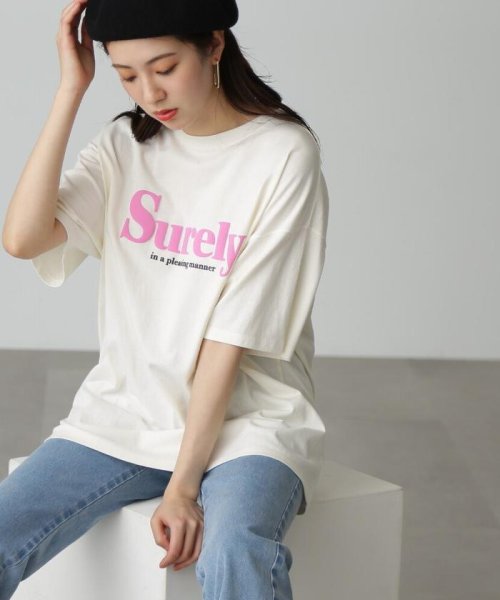 FREE'S MART(フリーズマート)/発泡ロゴプリントビッグTシャツ/img03