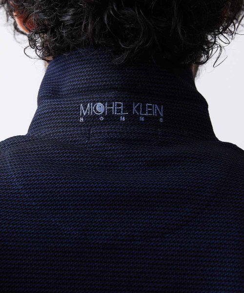 MICHEL KLEIN HOMME(ミッシェルクランオム)/《日本製》幾何柄ポロシャツ/img02