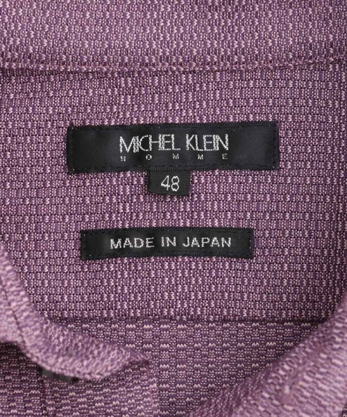 MICHEL KLEIN HOMME(ミッシェルクランオム)/【2023年モデル】《日本製》格子柄リンクス半袖ポロシャツ/img08