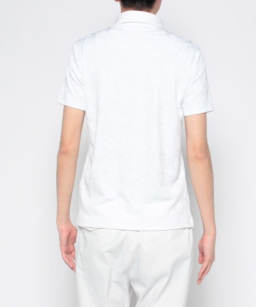 Munsingwear(マンシングウェア)/『ENVOY』吸汗速乾UPF30総柄ジャカードテーラーカラーシャツ/img09