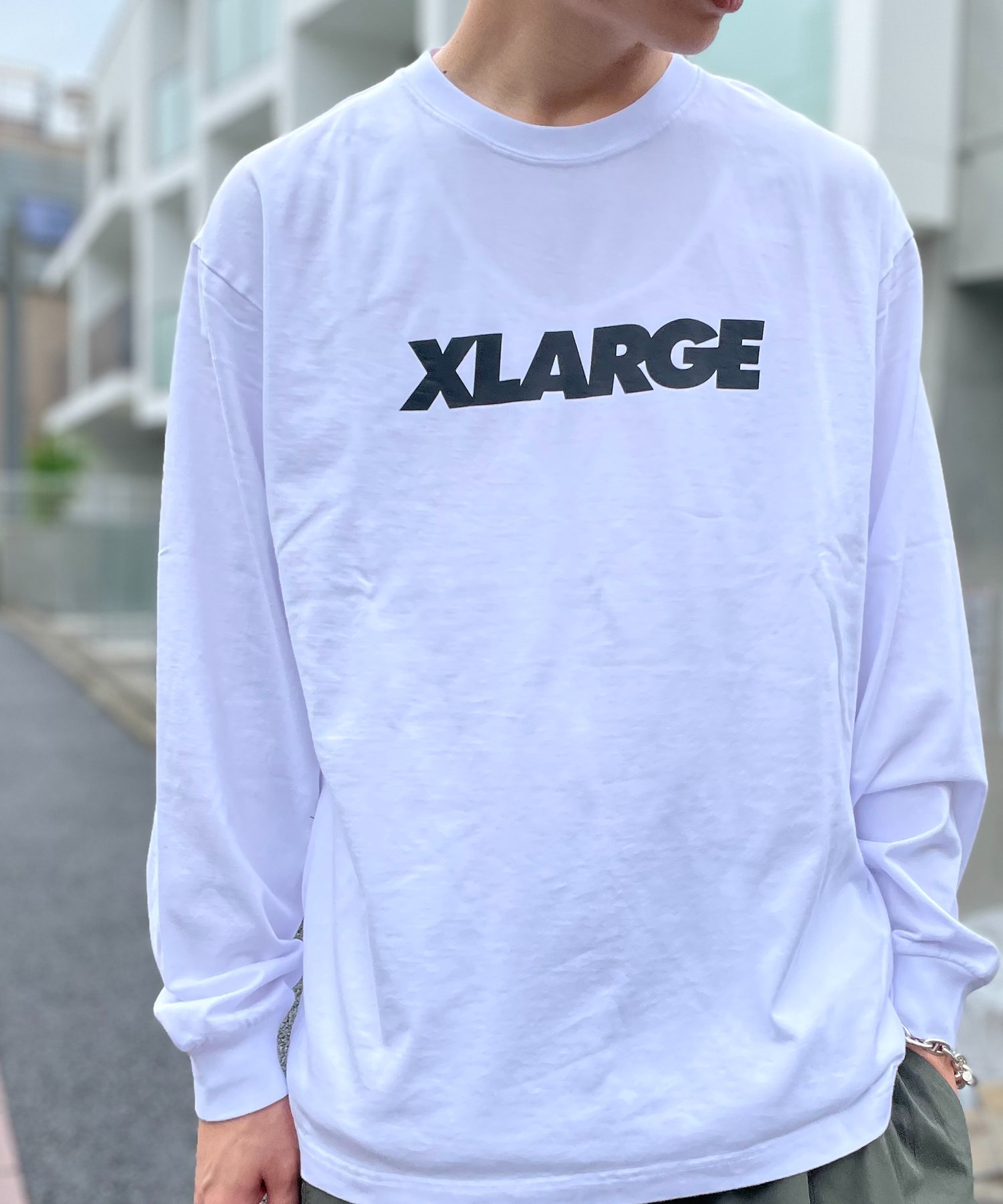 【XLARGE / エクストララージ】フロントロゴTEE エックスラージ 101221011003