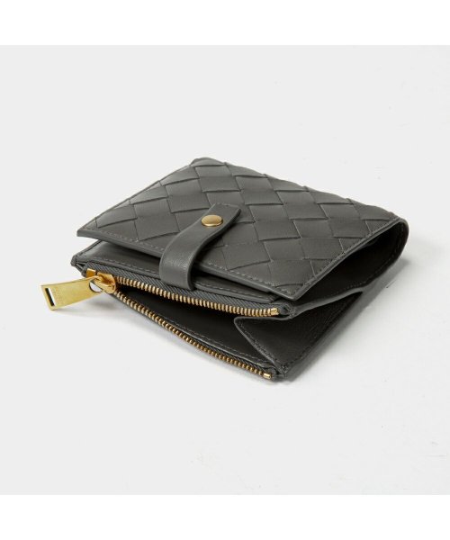 BOTTEGA VENETA(ボッテガ・ヴェネタ)/ボッテガヴェネタ BOTTEGA VENETA 600270 VCPP3 二つ折り財布 レディース 財布 ミニ財布 小銭入れ シンプル 小物 プレゼント お祝い/img07