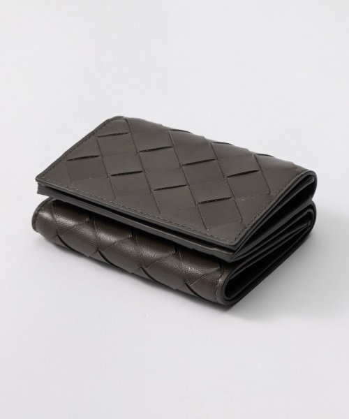 ボッテガヴェネタ BOTTEGA VENETA 609285 VCPP2 三つ折り財布 レディース 財布 ミニ財布 レザー 本革 タイニー 小銭入れ コンパクト 財布