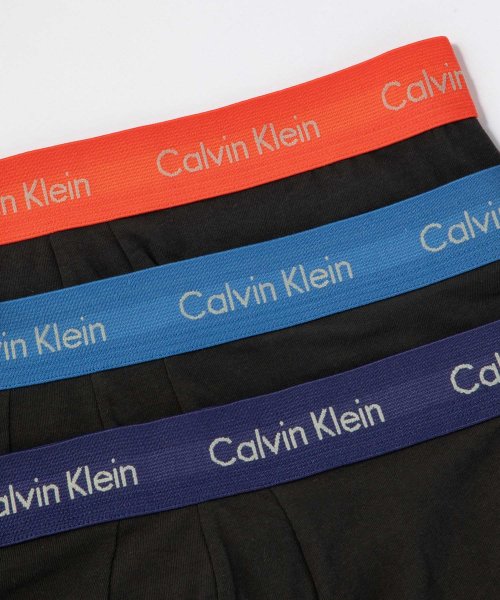 Calvin Klein(カルバンクライン)/Calvin Klein アンダーウェア U2664 カルバンクライン  ボクサー トランクス メンズ 3枚セット ローライズ ボクサーパンツ コットンストレッ/img04