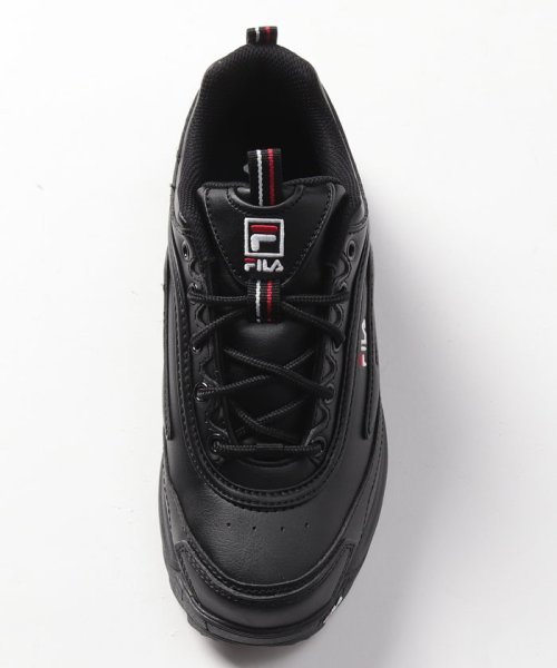 FILA（Shoes）(フィラ（シューズ）)/Distorter Premium/ ディストーター プレミアム カジュアル厚底スニーカー ユニセックス / ブラック/img04