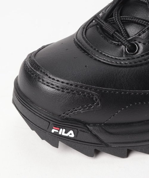 FILA（Shoes）(フィラ（シューズ）)/Distorter Premium/ ディストーター プレミアム カジュアル厚底スニーカー ユニセックス / ブラック/img06