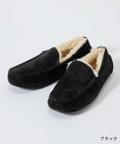 セール】UGG ASCOT メンズ アグ 1101110 モカシン M シューズ M 