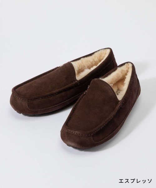 セール】UGG ASCOT メンズ アグ 1101110 モカシン M シューズ M 