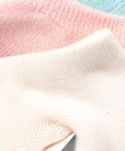 FILA socks Ladies(フィラ　ソックス　レディース)/メッシュ アンクルソックス 3足組 レディース/img01