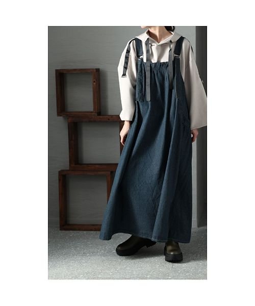 Sawa a la mode(サワアラモード)/女っぽムード漂うサロペットスカート/img15