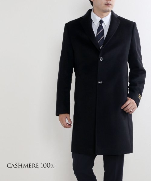 限定1名 美品✨PLACEKICK メンズコート カシミヤ95% ウール5% こぼれおち 