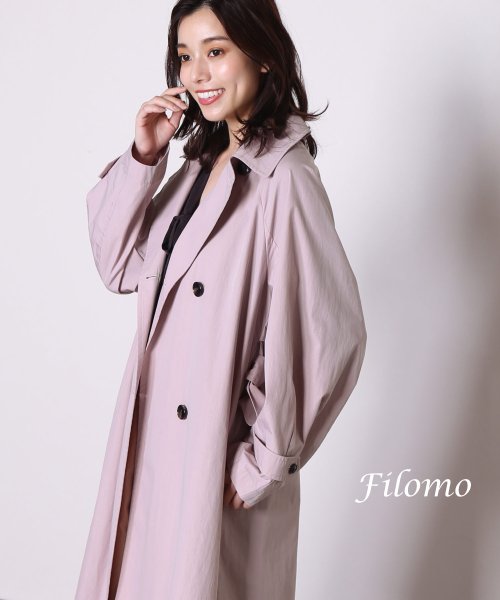 Filomo(フィローモ)/[Filomo]ゆったりおおきめトレンチコート/img01