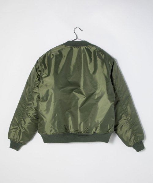 ROTHCO(ロスコ)/ロスコ MA1 FLIGHTJACKET ジャケット ROTHCO メンズ アウター ミリタリー フライトジャケット 中綿 ナイロン 厚手 防寒 カジュアル 秋/img06