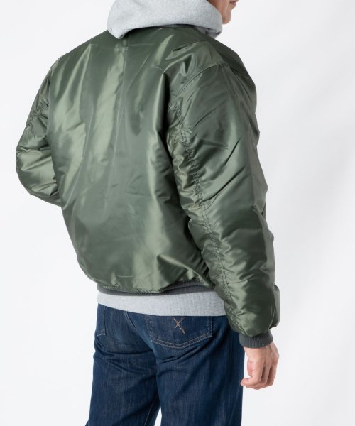 ROTHCO(ロスコ)/ロスコ MA1 FLIGHTJACKET ジャケット ROTHCO メンズ アウター ミリタリー フライトジャケット 中綿 ナイロン 厚手 防寒 カジュアル 秋/img13