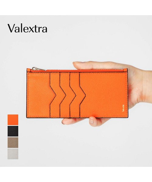 Valextra(ヴァレクストラ)/ヴァレクストラ VALEXTRA V2A11 028 小銭入れ 4 CC COINS SMALL WALLET メンズ 財布 コインケース カードケース フラグ/img01