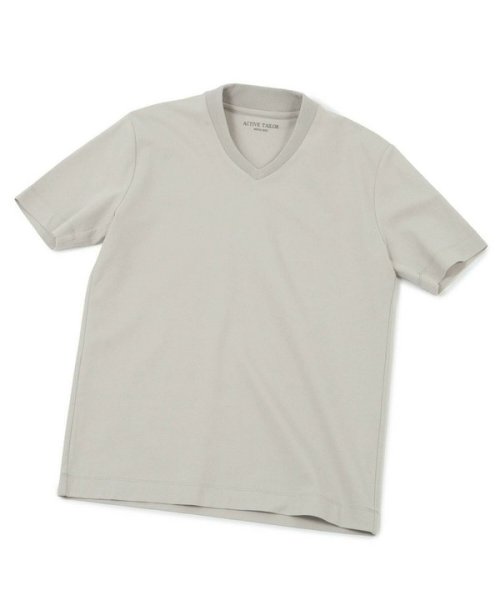 Men's Bigi(メンズビギ)/【ACTIVE TAILOR】シルケットスムースVネックTシャツ/img11