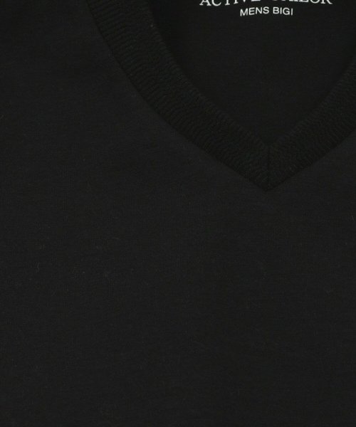 Men's Bigi(メンズビギ)/【ACTIVE TAILOR】シルケットスムースVネックTシャツ/img20