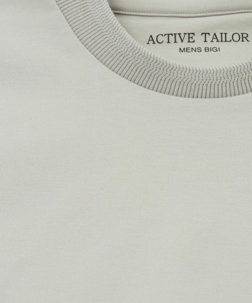 Men's Bigi(メンズビギ)/【ACTIVE TAILOR】シルケットスムースクルーネックTシャツ/img15