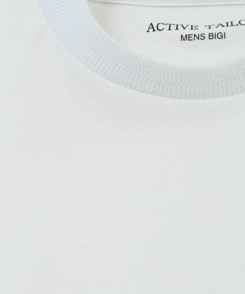 Men's Bigi(メンズビギ)/【ACTIVE TAILOR】シルケットスムースクルーネックTシャツ/img20