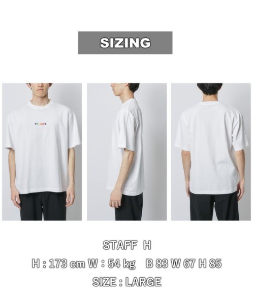 coen(coen)/common　good（コモングッド）別注TEXMEXロゴマルチカラー刺繍Tシャツ/img14