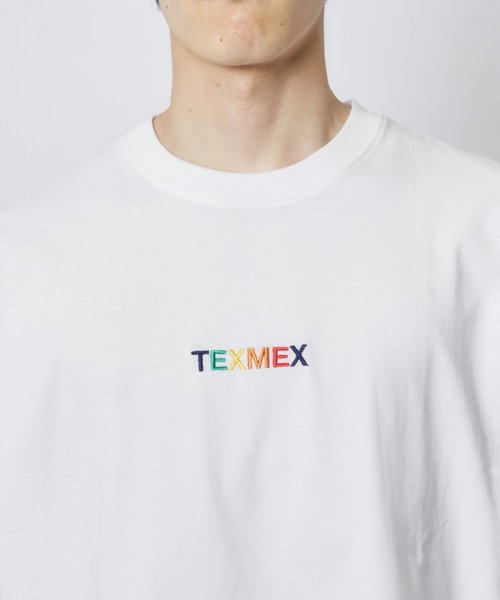 coen(coen)/common　good（コモングッド）別注TEXMEXロゴマルチカラー刺繍Tシャツ/img15