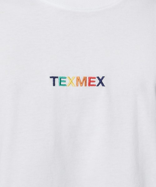 coen(coen)/common　good（コモングッド）別注TEXMEXロゴマルチカラー刺繍Tシャツ/img18