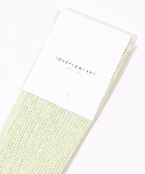 TOMORROWLAND GOODS(TOMORROWLAND GOODS)/TOMORROWLAND リネンポリエステル リブソックス/img01