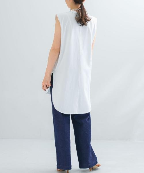 URBAN RESEARCH ROSSO(URBAN　RESEARCH　ROSSO)/ATON　ROUND HEM TANK TOP/img08