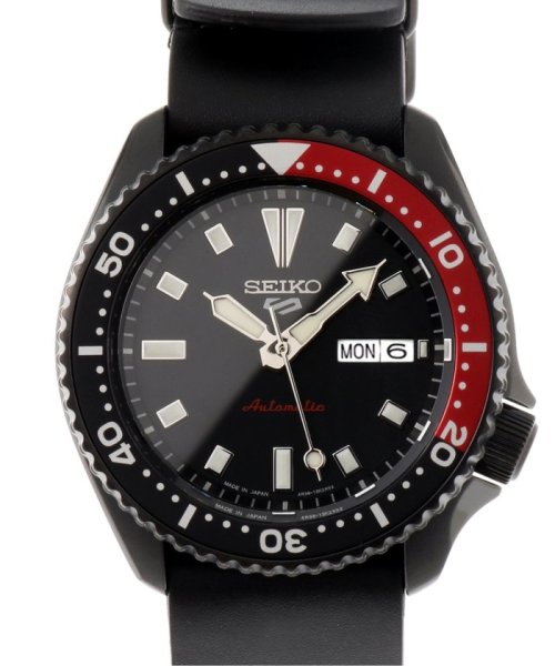 HIROB Ladys(ヒロブ　レディース)/【SEIKO 5sports×JOURNAL STANDARD】Limited Model SBSA189 BLACK×RED【ウォッチ】/img04