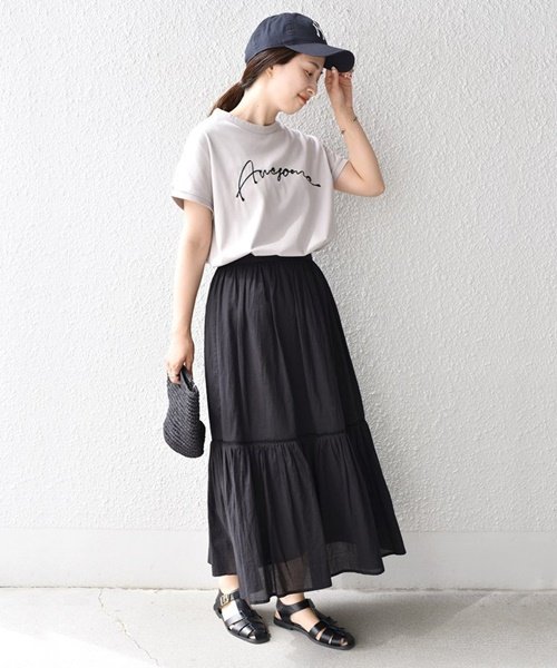 SHIPS WOMEN(シップス　ウィメン)/* チェーン エンブロイダリー TEE ◇/img02