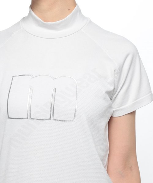Munsingwear(マンシングウェア)/『ENVOY』部分シームレス成型編みmロゴモックネックシャツ【アウトレット】/img15
