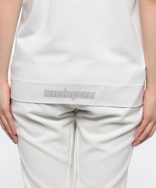 Munsingwear(マンシングウェア)/『ENVOY』部分シームレス成型編みmロゴモックネックシャツ【アウトレット】/img16