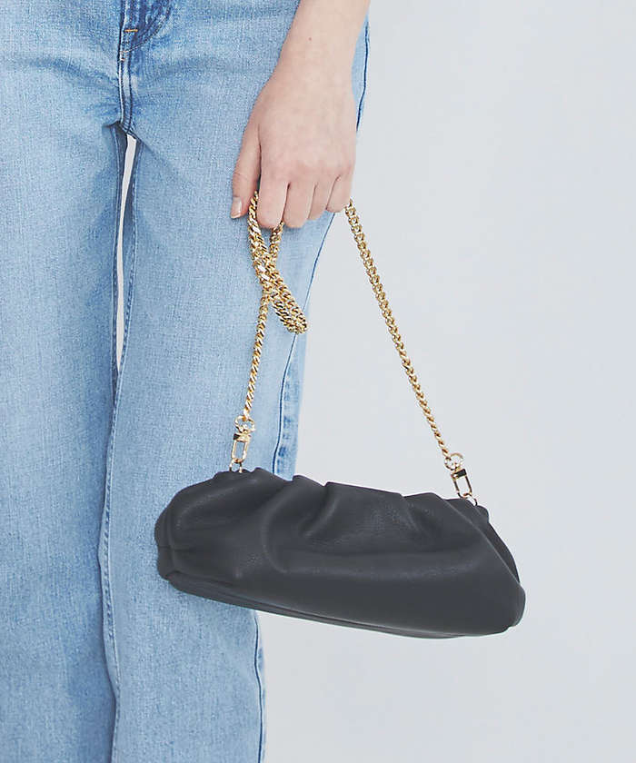 【BRENTELLA/ブレンテッラ】チェーン ショルダーバッグ Rouge vif ショルダーバッグ バッグ 「BRENTELLA/ブレンテッラ