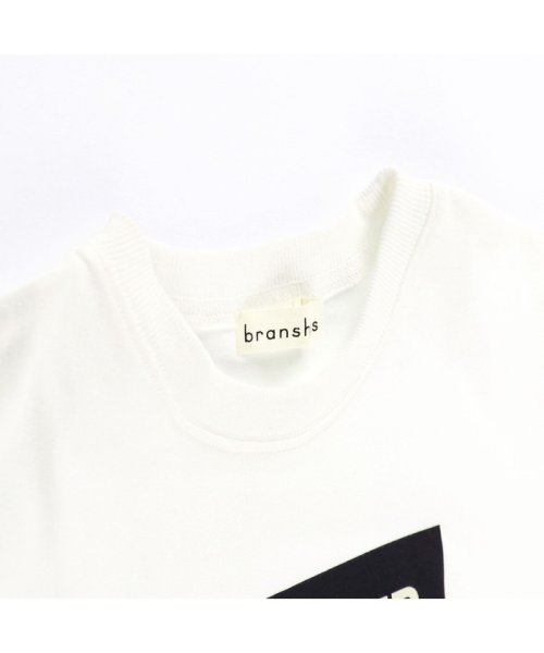 BRANSHES(ブランシェス)/【抗菌・消臭・防汚】ボックスロゴ半袖Tシャツ/img03