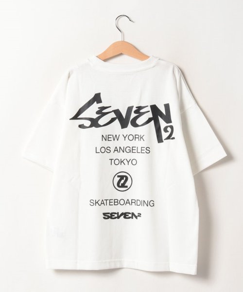 SEVEN2(セブンツー)/SEVEN2　ハンソデ Tシャツ/img01