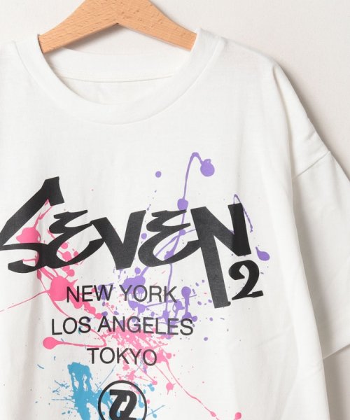 SEVEN2(セブンツー)/SEVEN2　ハンソデ Tシャツ/img02